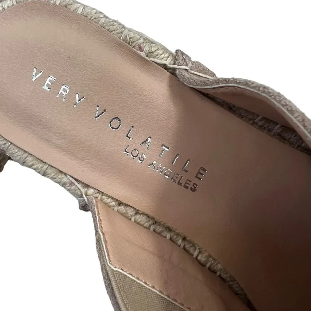 Very Volatile Espadrille Wedge Sandal